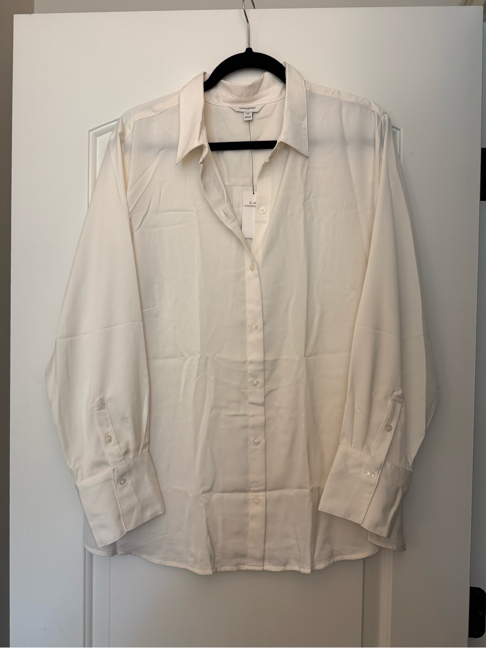 Banana Republic Factory satin blouse xxl NWT